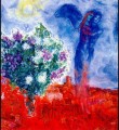 Liebhaber über Sant Paul Zeitgenosse Marc Chagall